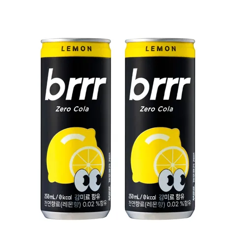 부르르 제로콜라 레몬 250ml x 30개