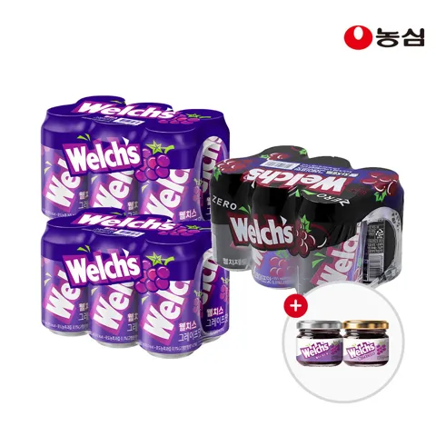 웰치소다포도12+웰치소다제로포도6+포도잼+콤포트세트 외 육개장사발면
