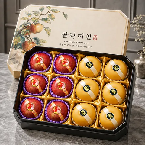 과일선물세트 5kg내외(사과6+배6)