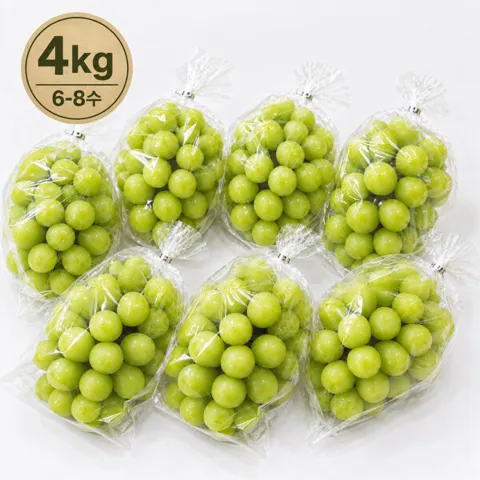 김천샤인머스켓 2kg+2kg 6-8수