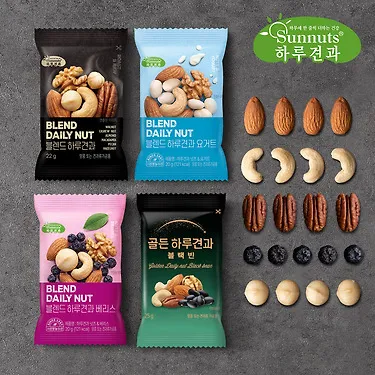 하루견과넛츠 1+1 총 60봉
