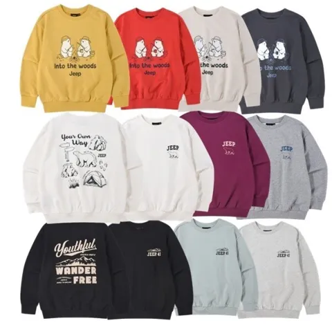 지프키즈 26년 맨투맨 10종 택 1