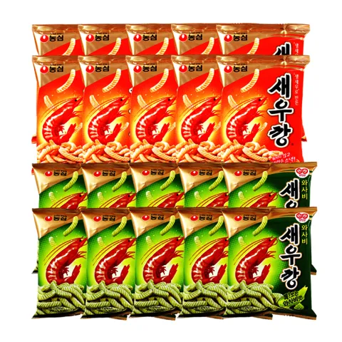 농심 새우깡 + 와사비새우깡 20봉
