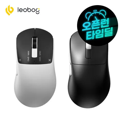 LEOBOG GM5 Max, 사무용/게임용 마우스 (21770/무료), 사용기 포함