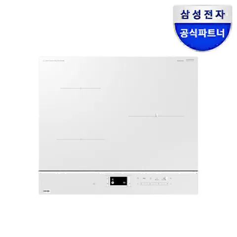 비스포크 NZ63DB607CFH 3구 인덕션 AI끓음감지 슬림핏 빌트인 화이트