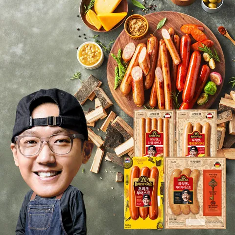 육식맨 소시지 4팩 골라담기 임박
