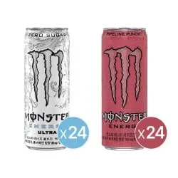 몬스터에너지 울트라 355ml 24CAN + 파이프라인 펀치 355ml24CAN