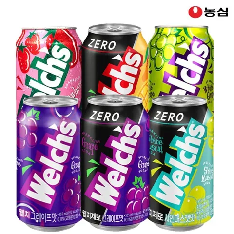웰치스 포도 355ml 24캔