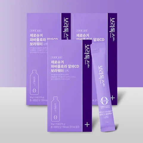 보라톡스 파비플로라 알파CD 보라워터 스틱 15포 3박스
