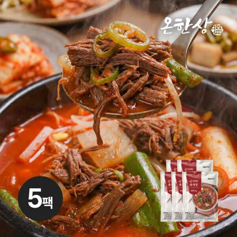 육개장 630g x 5팩