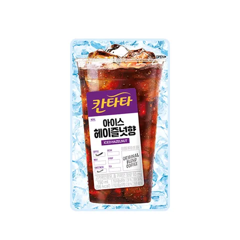 칸타타 아이스 커피 헤이즐넛, 190ml, 20개