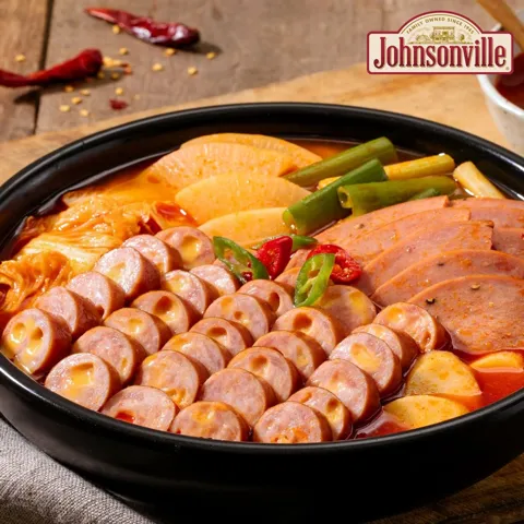 쟌슨빌 부대찌개 500g 3팩+라면사리+김치볶음밥