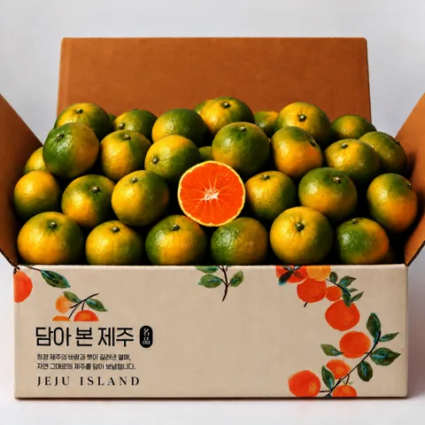 (농할20%) 제주 햇조생 감귤 로얄과 3.5kg