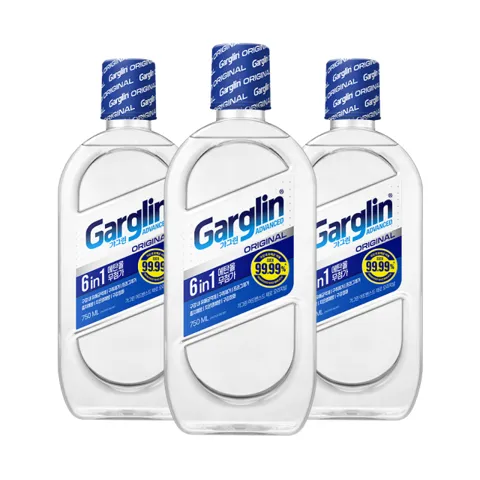 가그린 어드밴스드 제로 마일드 750ml 3개