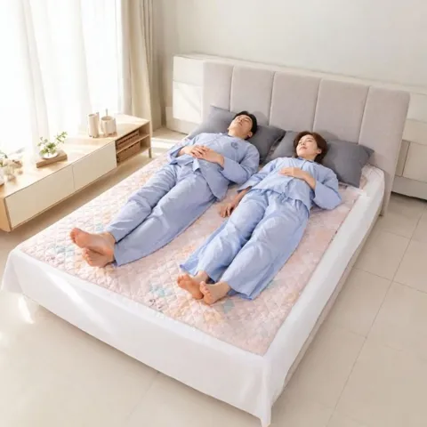 일월 절전형전기매트 더블