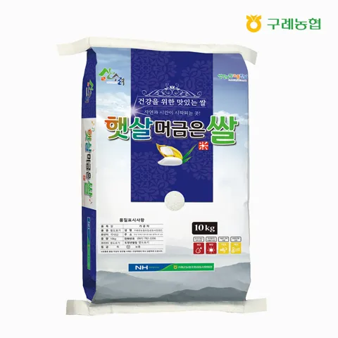 국내산 구례 새청무 쌀 10kg 상등급