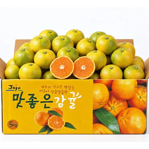 제주 햇감귤 4kg 로얄과