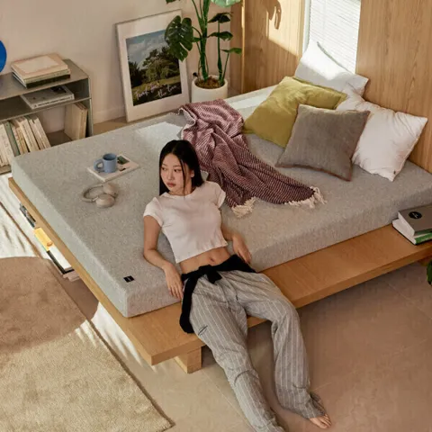 고밀도 메모리폼 탄탄한 토퍼 매트리스 4종