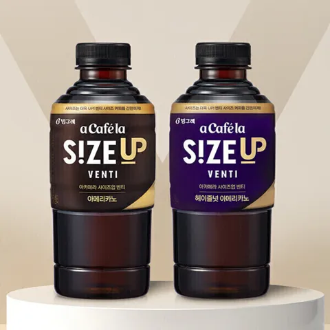 빙그레 아카페라 사이즈업 벤티 600ml 24펫