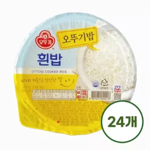 오뚜기 밥 210g 24개