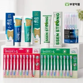 시린메드 에프 무불소 치약 125g6개
