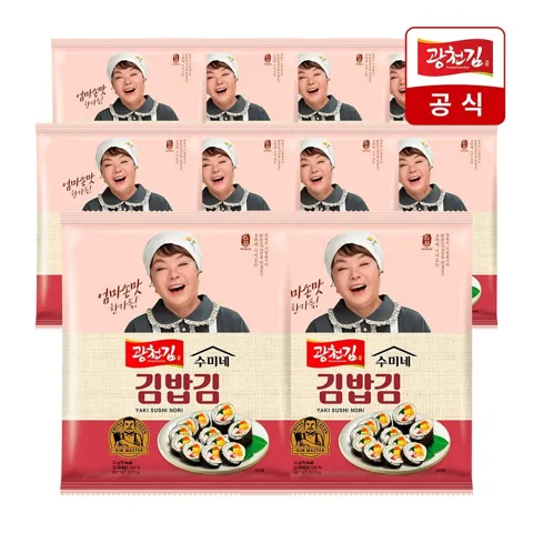 광천김 수미네 김밥김 22g 10봉