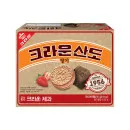 크라운산도 딸기 161g 4개+크림 161g 4개