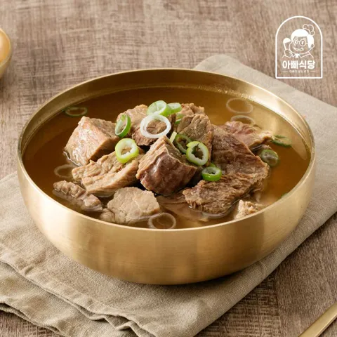 뼈없는 순살 소갈비탕 600g 1팩