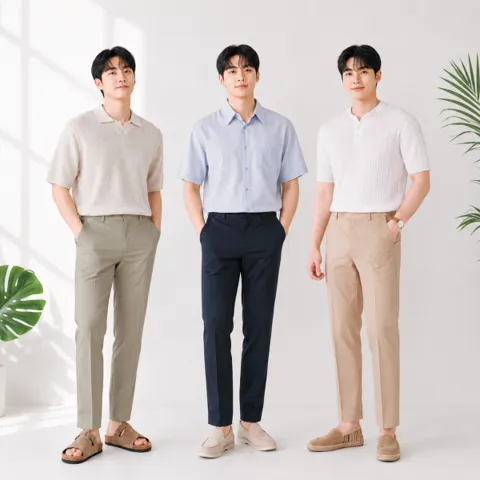 PAT 클래식핏 치노 슬랙스 팬츠