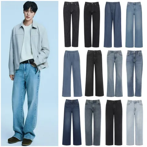 폴햄 컴포트 청바지