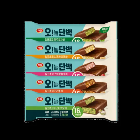 오늘단백 밀크초코바 5종 12팩