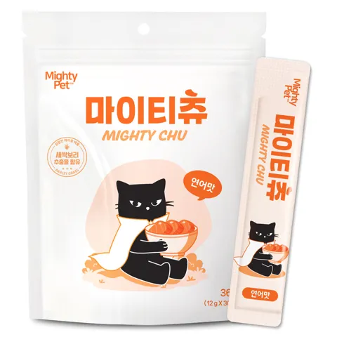 마이티펫 짜먹는 고양이 간식 마이티츄 360g 2개