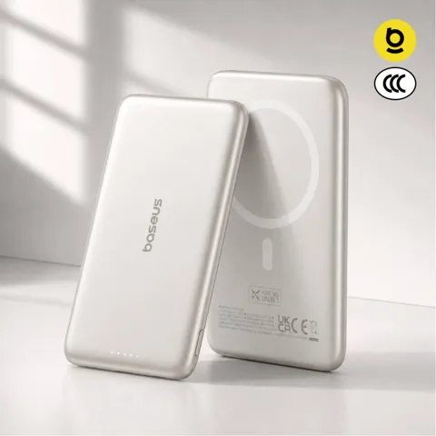 베이스어스 보조배터리 맥세이프 초슬림 3C CCC인증 AM41 5000mAh
