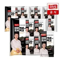 광천김 이모카세 1호 도시락김 12봉 4팩