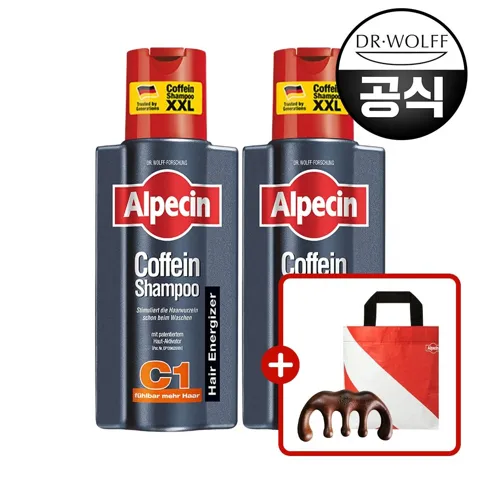 알페신 카페인 샴푸 C1 375ml 2개+사은품