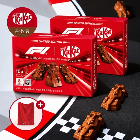 킷캣 F1에디션 2세트(20개)+F1파레오 증정
