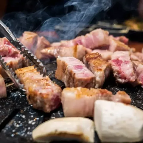 수입 짚불삼겹살 2kg