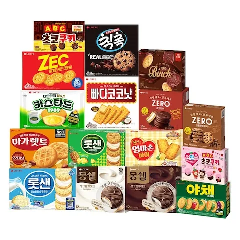 롯데 곽과자 18종 2+2 골라담기 (몽쉘/마가렛트/카스타드/빈츠 등)