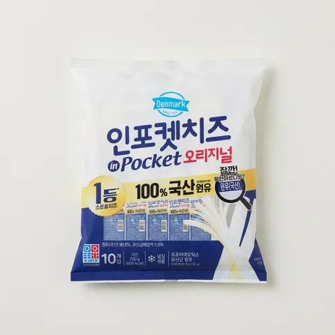 동원 덴마크 인포켓 스트링치즈 30개