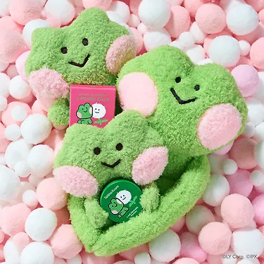 레니니 파우치 인형 키링 + 손종원 립밤 6g 세트