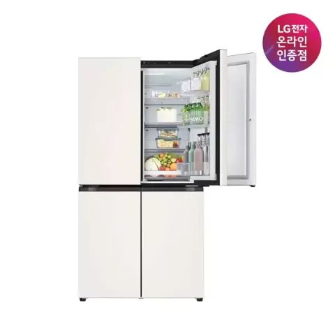 LG 디오스 AI 오브제컬렉션 냉장고 T876MEE111 1등급 870L 4도어
