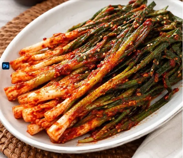 [G마켓] 문스팜 국산 원재료 전라도식 문스팜 파김치 2kg (16,550원/무배)