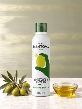 만토바 오리지널 엑스트라 버진 올리브오일 스프레이 330ml 2개