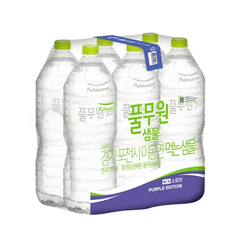 풀무원생수 퍼플에디션 2L, 24개