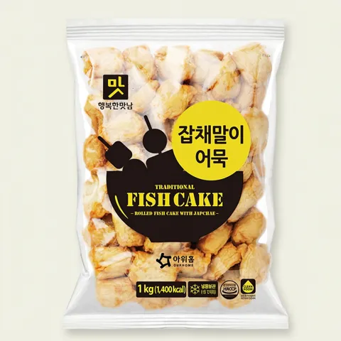 아워홈 잡채말이어묵 1kg+1kg /총 94개