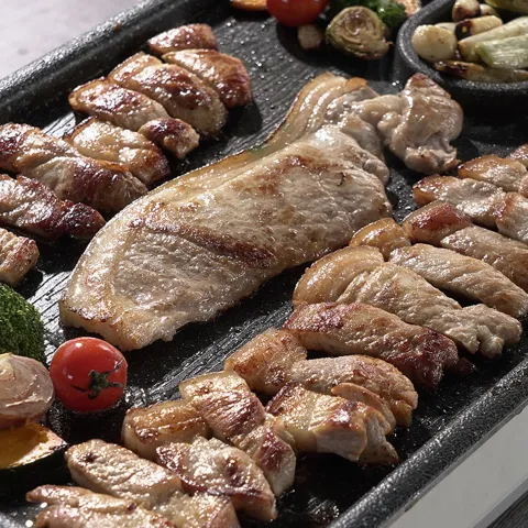 제주흑돼지 뒷다리살 구이살 250g x 4팩