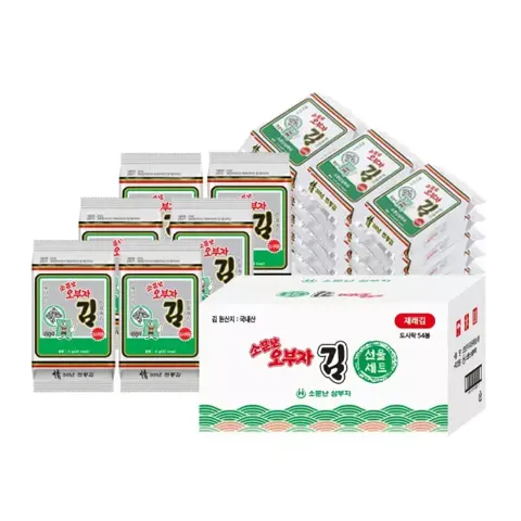 소문난오부자 재래 도시락김5g X 54봉
