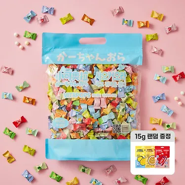 샤오커오라 비타민C 무설탕 사탕 캔디 1kg