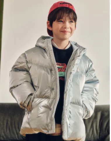 베네통키즈 26FW 유니 미디 다운