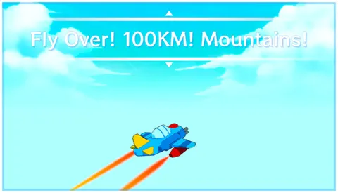 (유료화 예정) 비행! 100KM! 산맥!